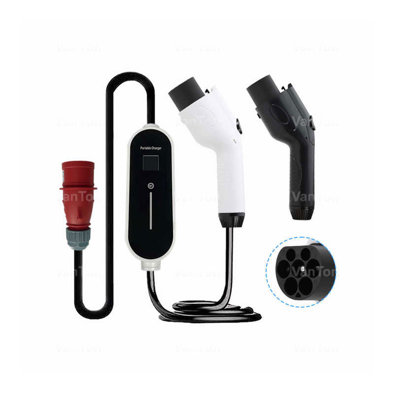 Chargeur EV portable GBT 11KW