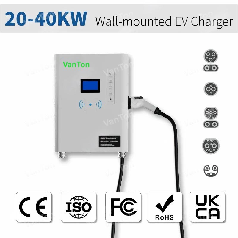 Pase de charge EV DC EV de 40 kW